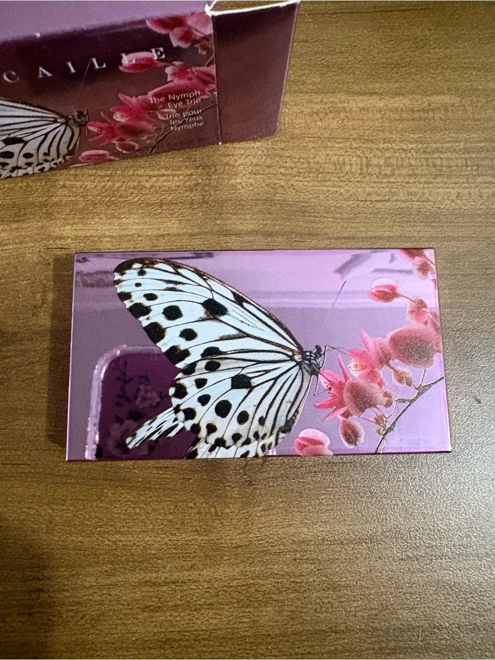 Chantecaille The Nymph Eye Trio Butterfly Eyeshadow Palette Limited MSRP $80